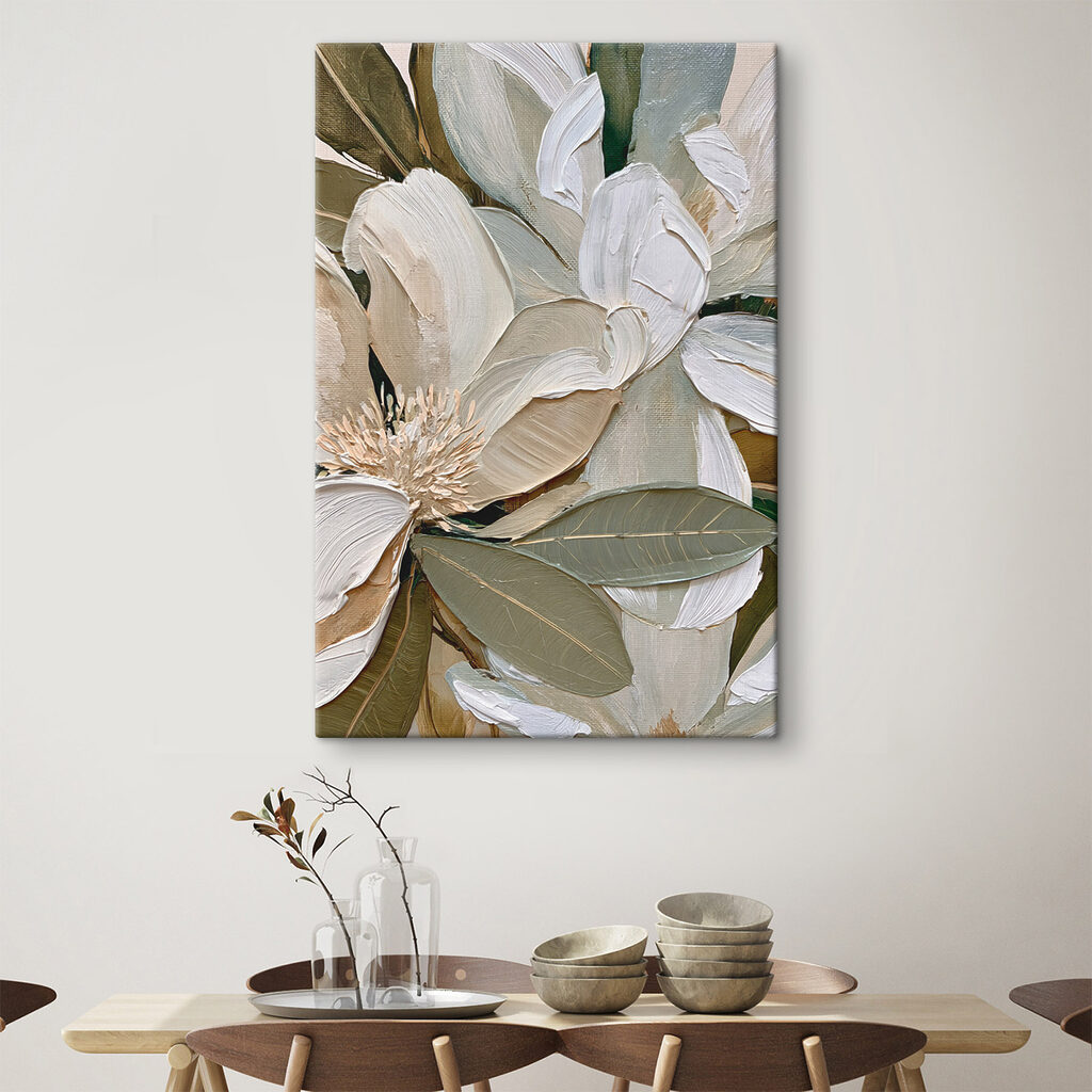 Flores grandes sobrepostas — interior 3