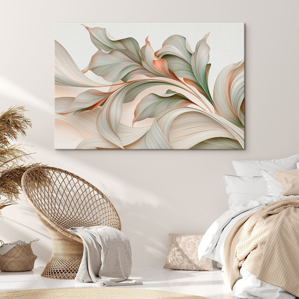 Folha ondulada em pastel — interior 1