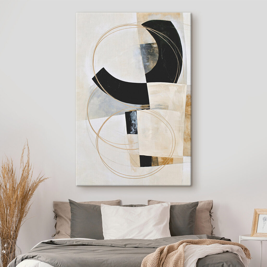 Arco negro e dourado — interior 2
