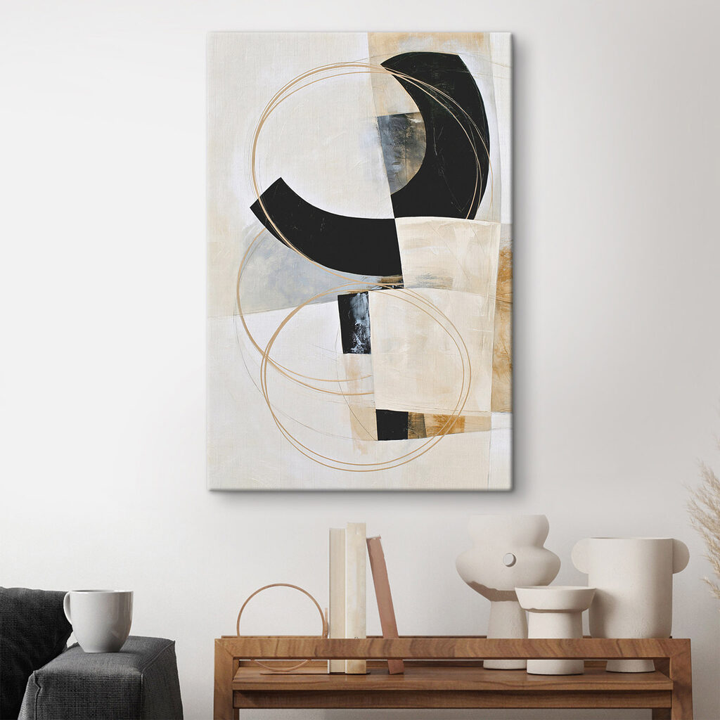 Arco negro e dourado — interior 3