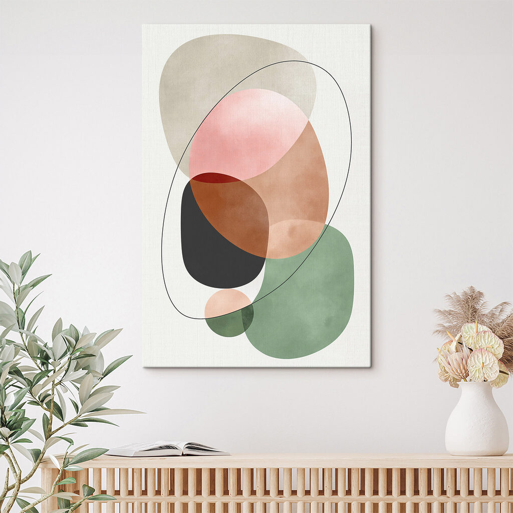 Formas redondas com contorno — interior 1