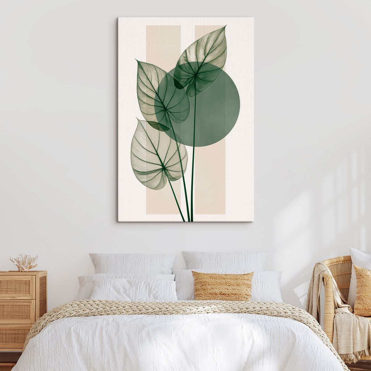 Abstrato com folhas finas — interior 2