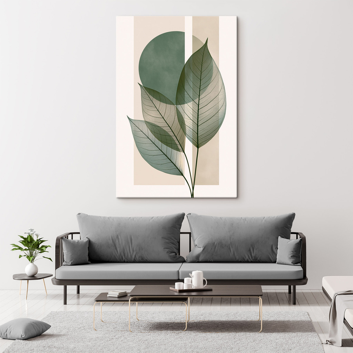 Folhas delicadas — interior 2