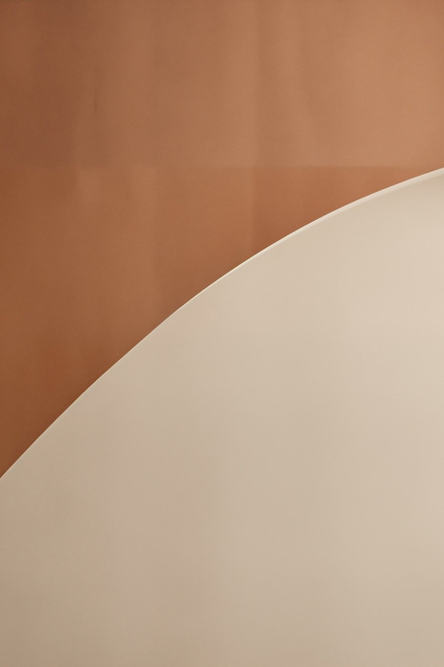 Arco geométrico de terracota — design completo