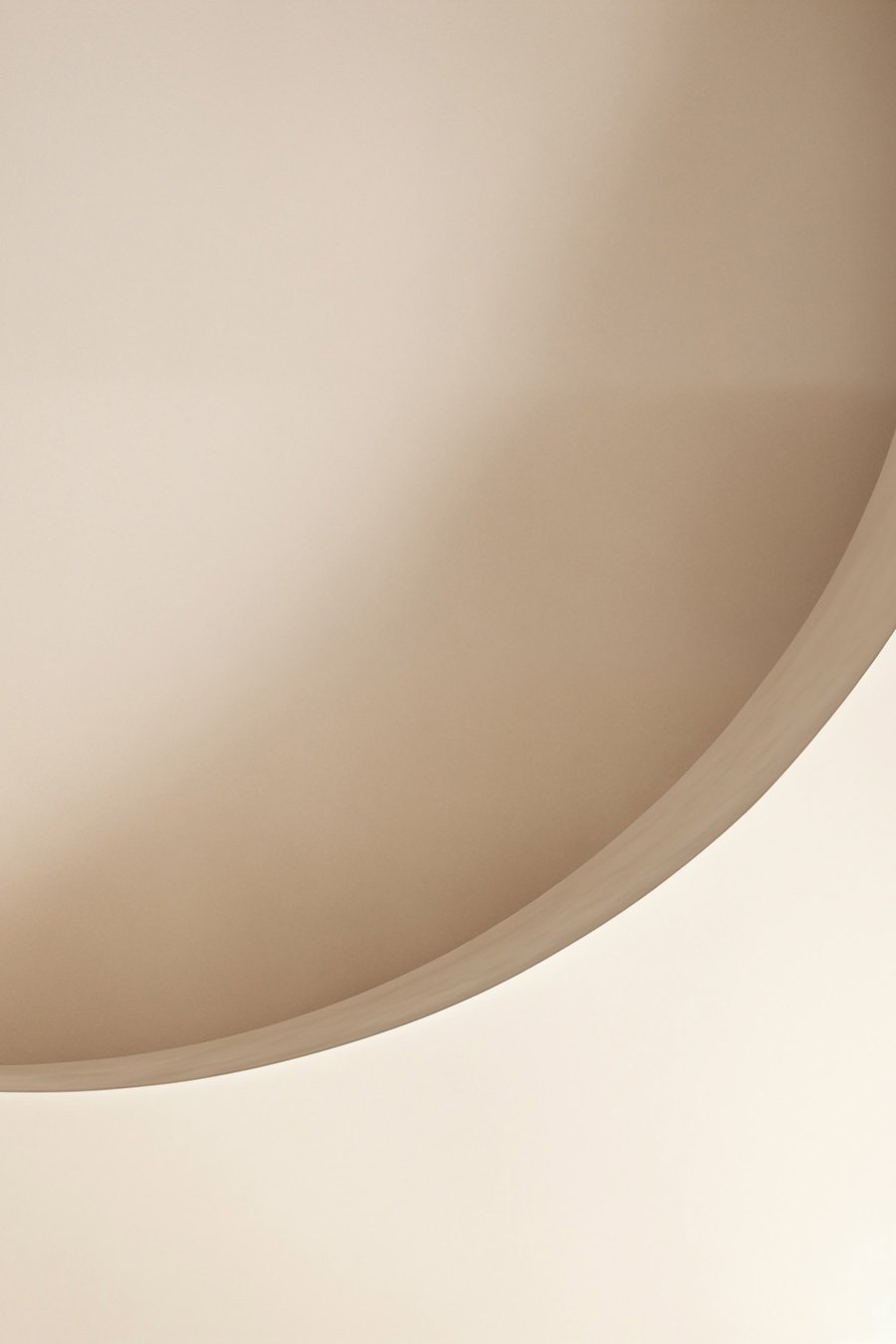 Curva abstrata em areia — design completo