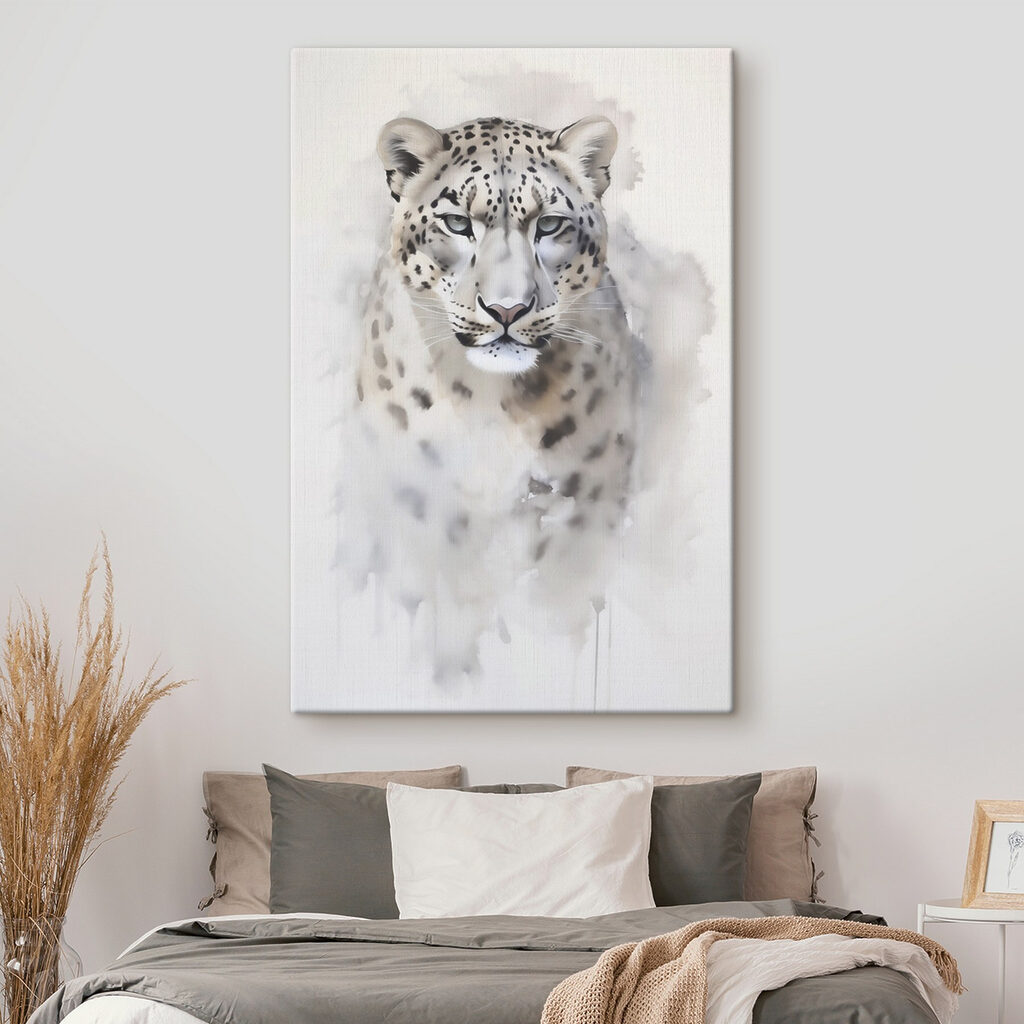 Leopardo-das-neves em tons claros — interior 2
