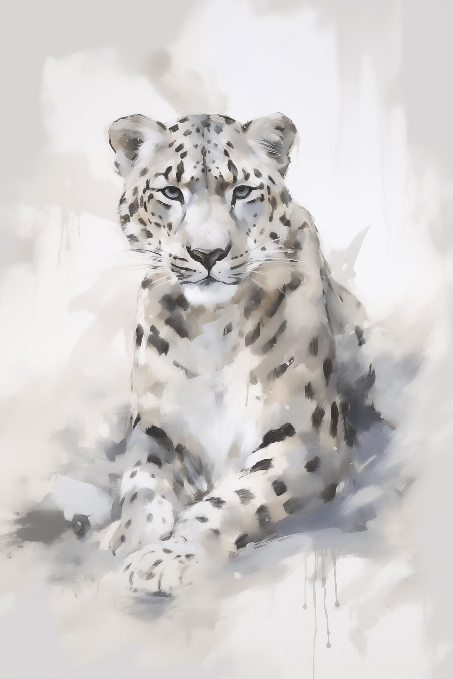 Leopardo-das-neves — design completo