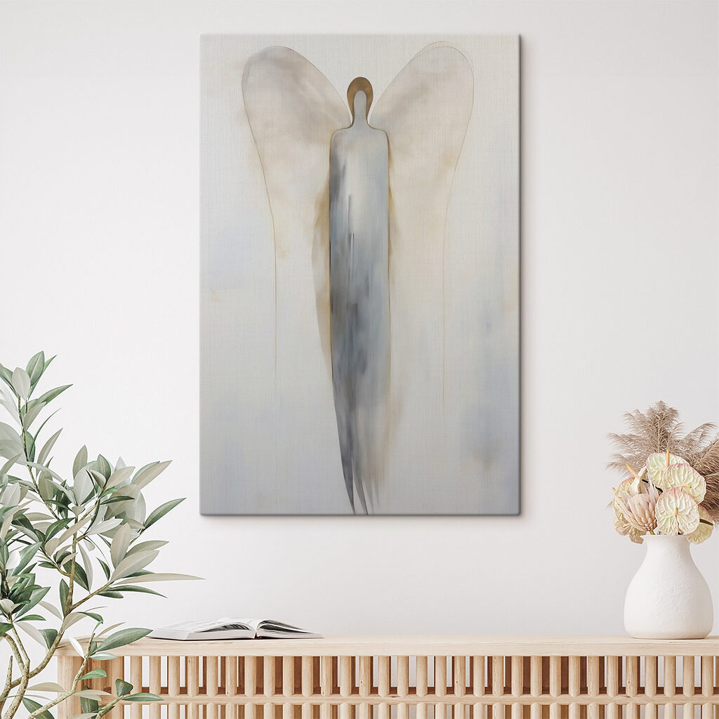 Anjo em contraluz — interior 1