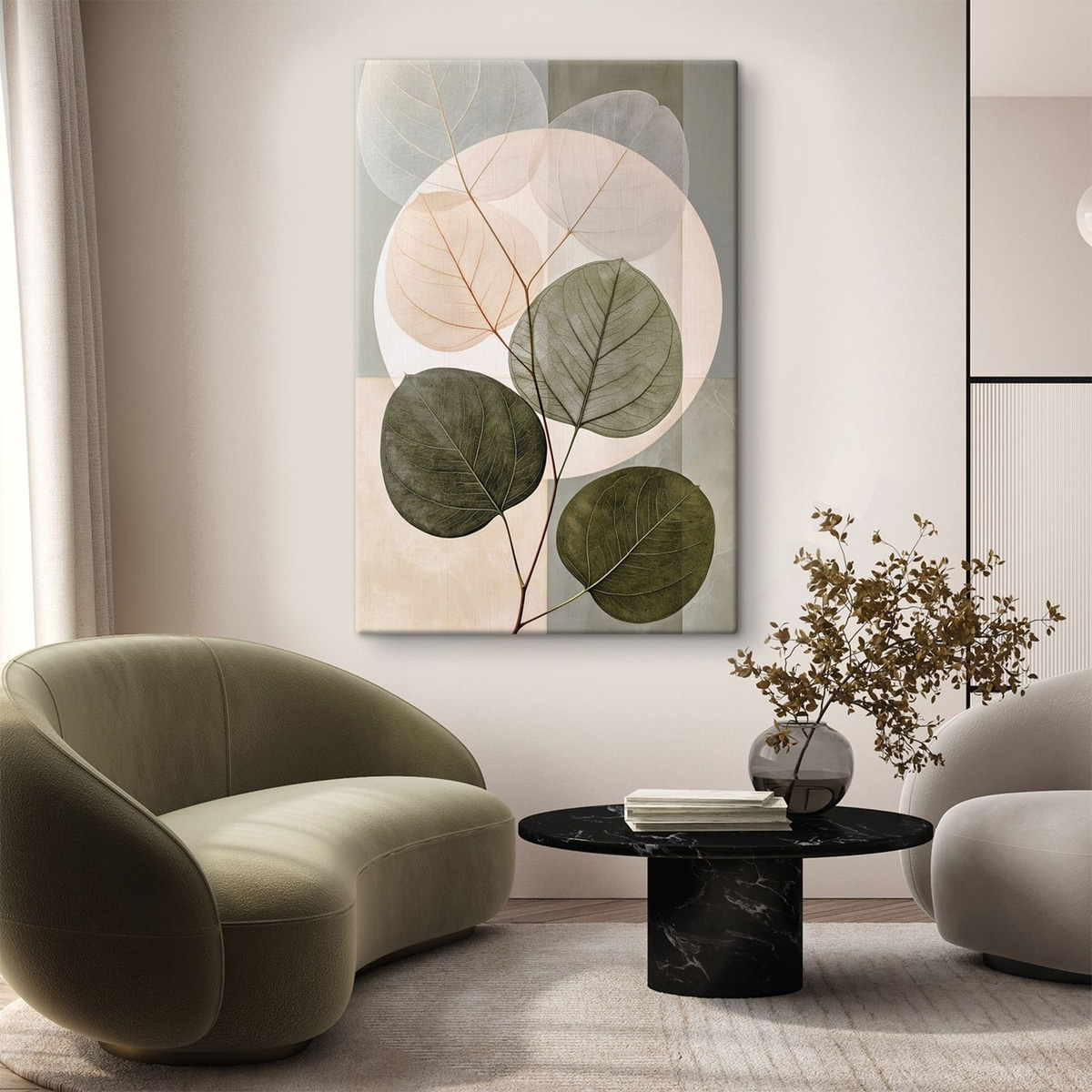 Abstração de folhas — interior 2