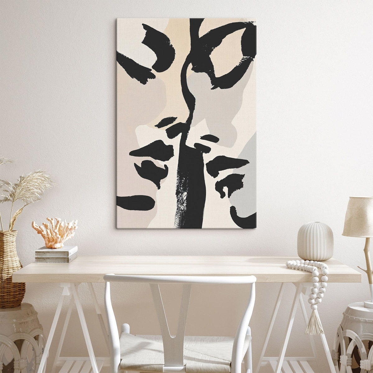 Rostos abstratos — interior 2