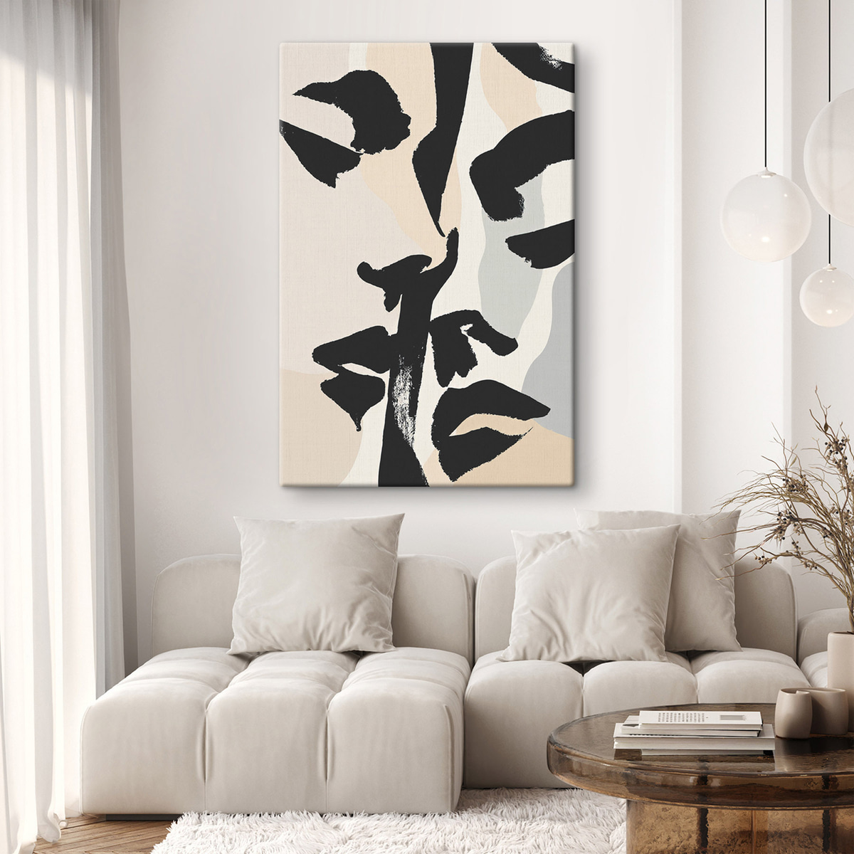Rostos abstratos — interior 2