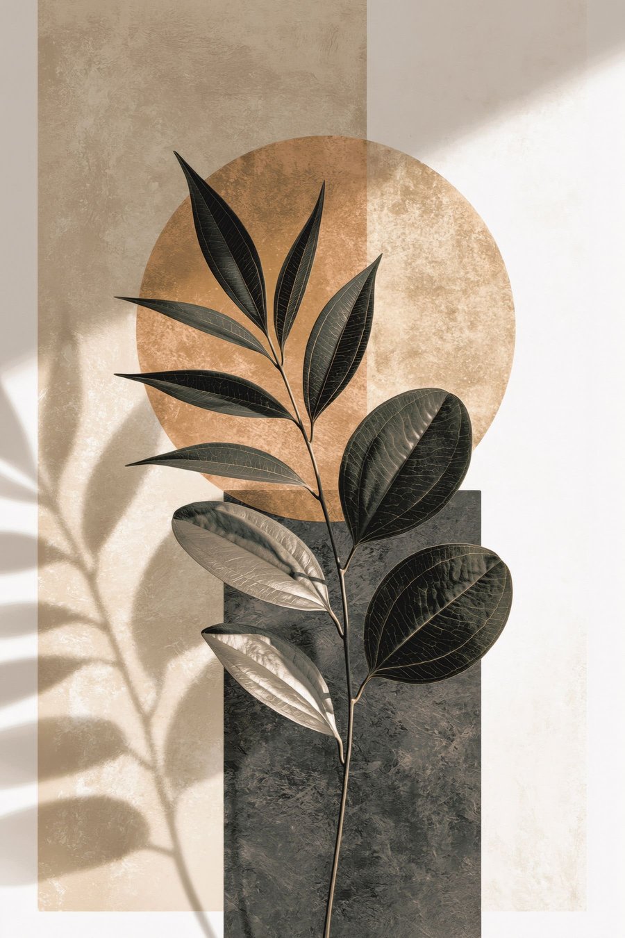 Ramo com formas geométricas — design completo