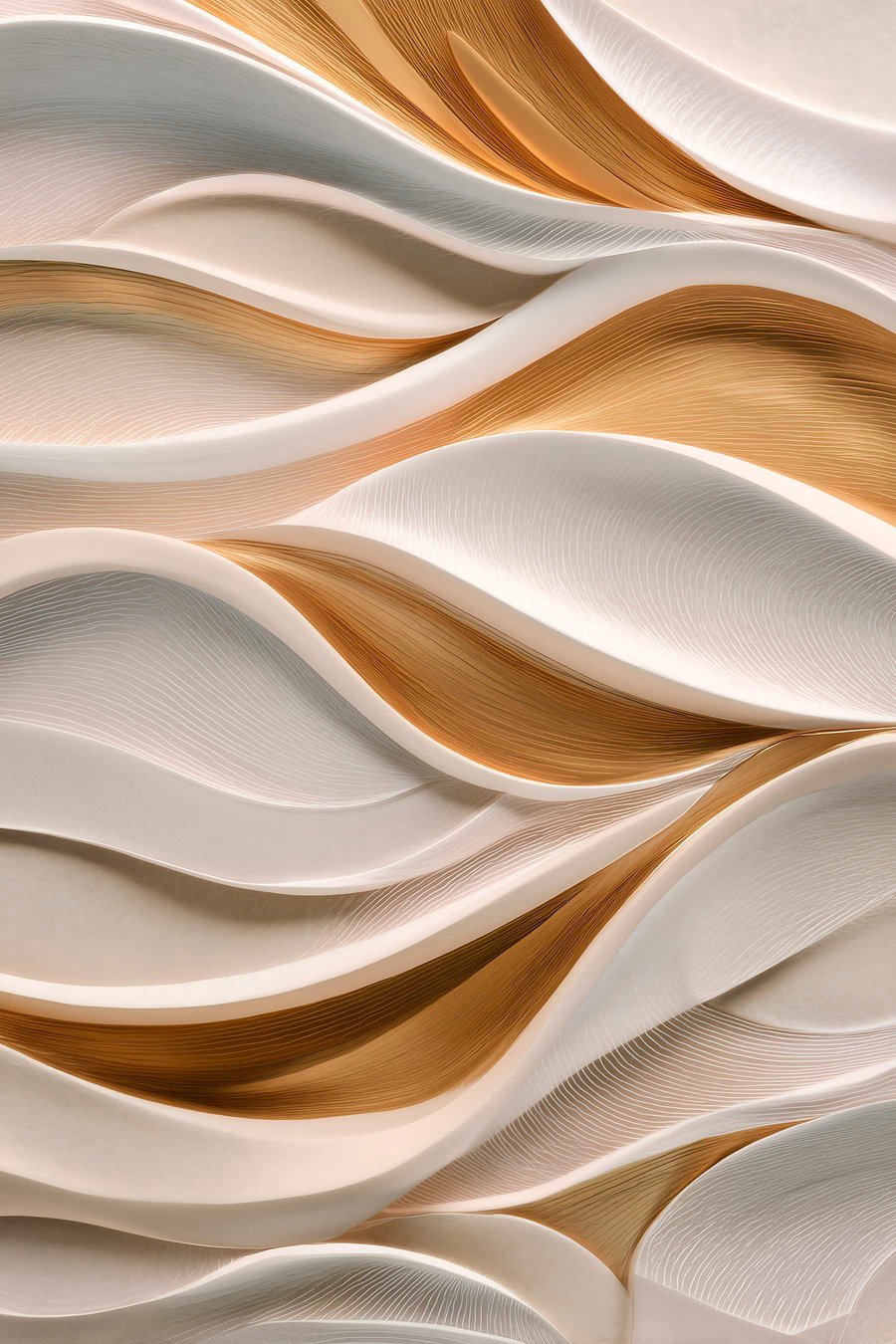 Ondas volumosas — design completo