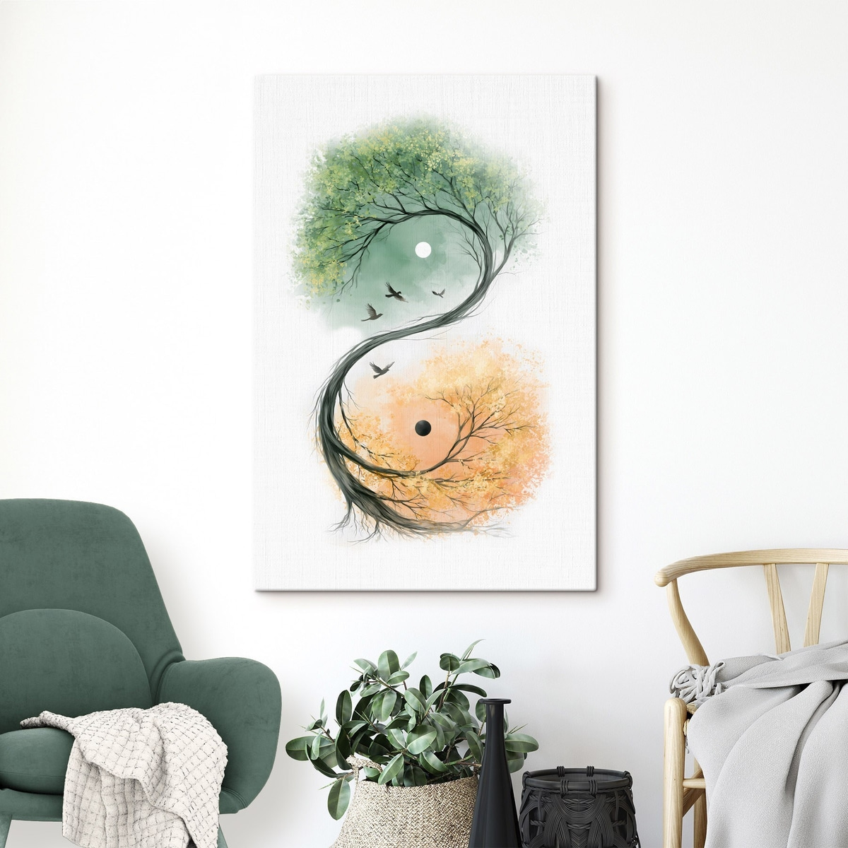 Árvore em yin-yang — interior 2