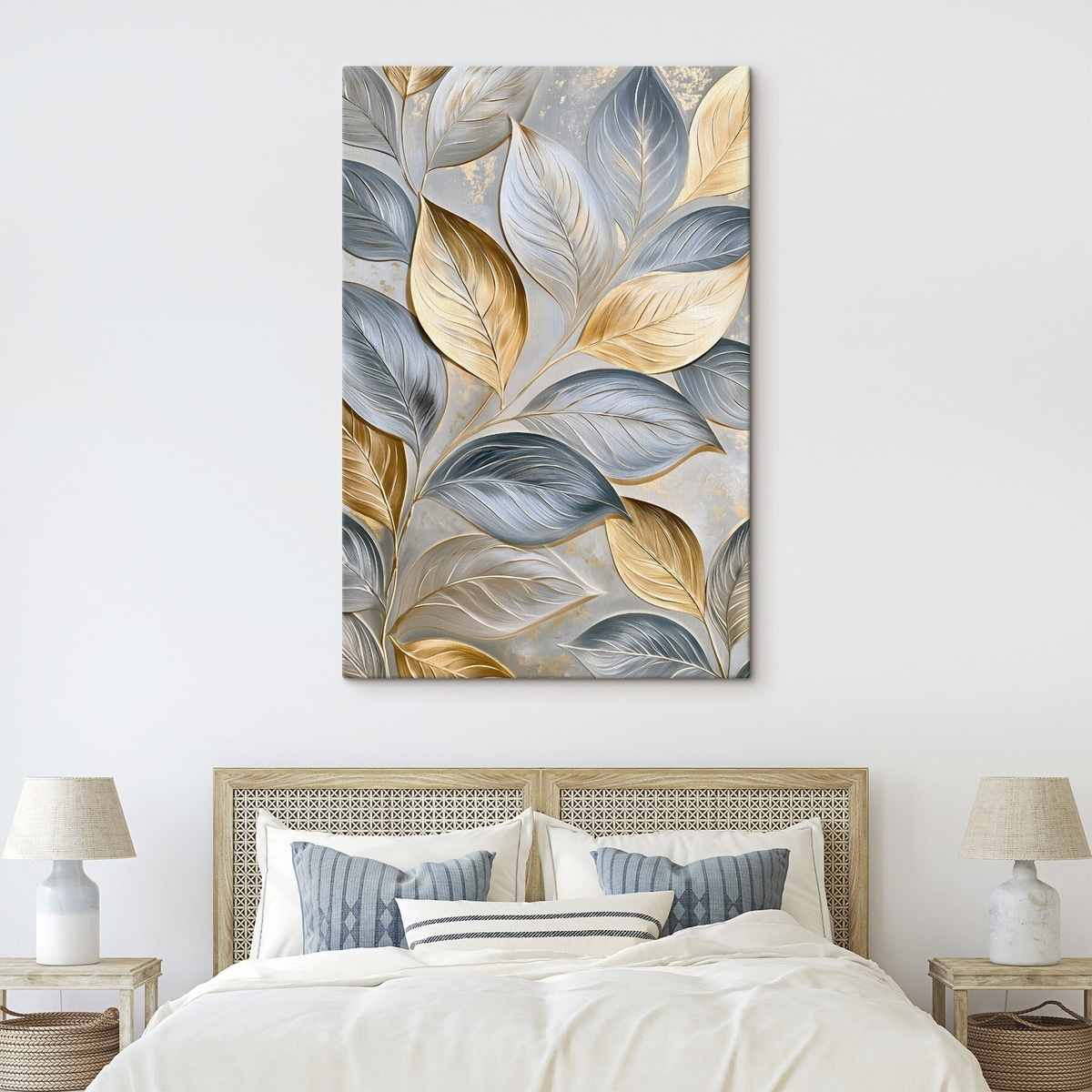 Folhas em estilo pictórico — interior 2