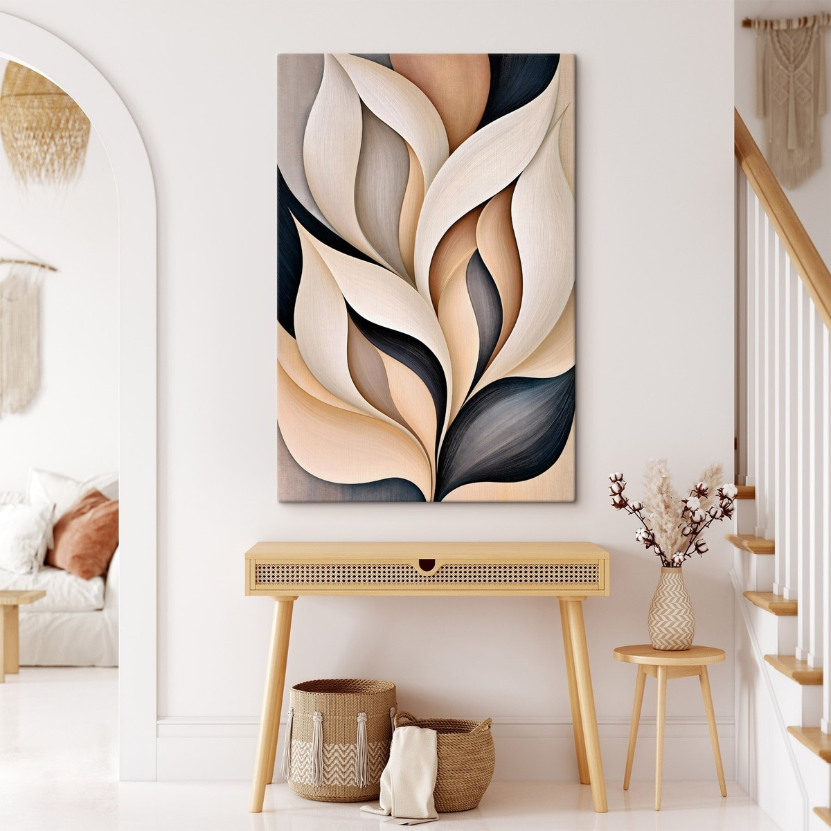Folhas curvadas — interior 2