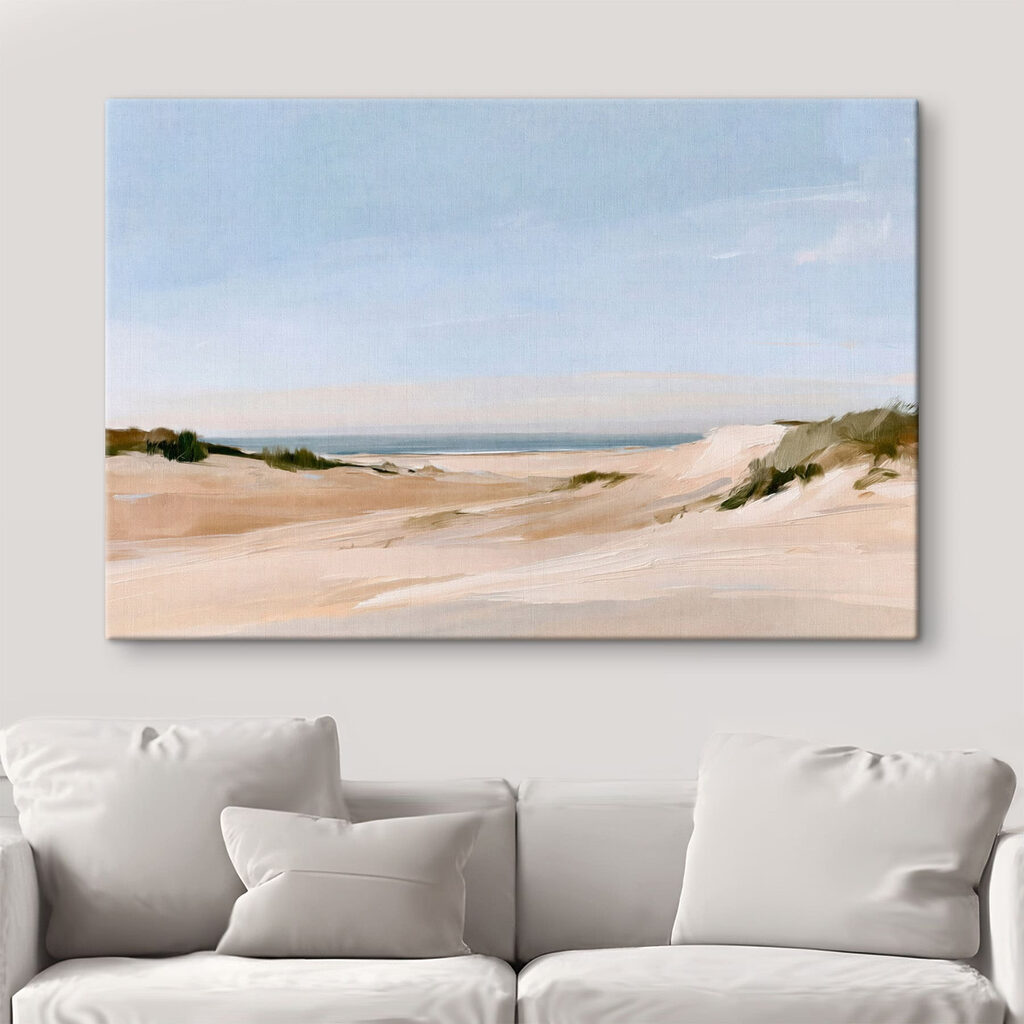 Dunas baixas em azul — interior 2