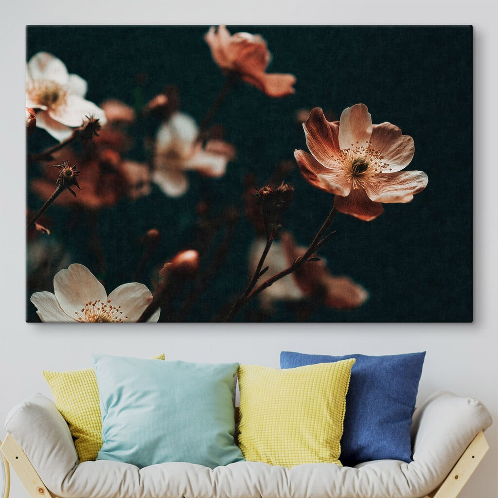 Flores cor de ferrugem — interior 2