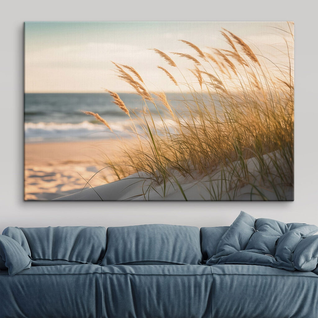 Erva alta na praia — interior 2
