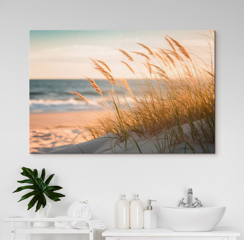 Erva alta na praia — interior 3