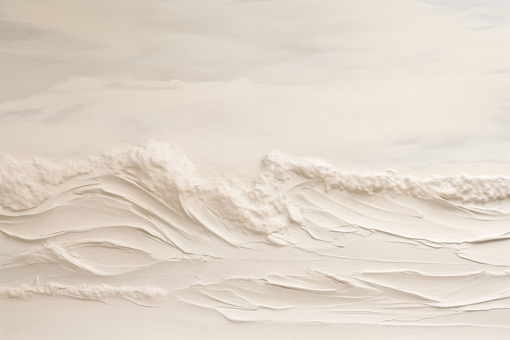 Ondas brancas em camadas — design completo