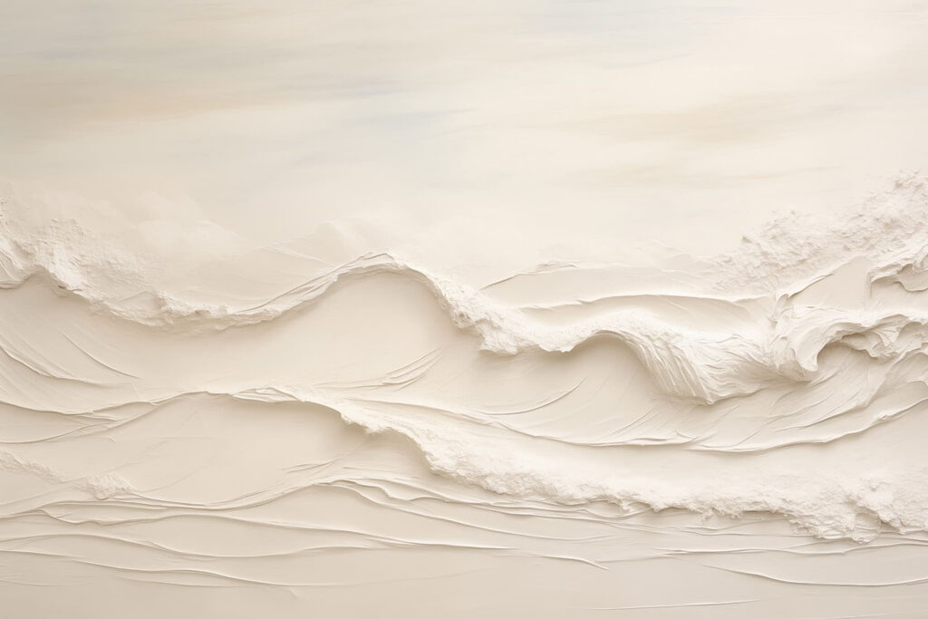 Ondas claras sobrepostas — design completo