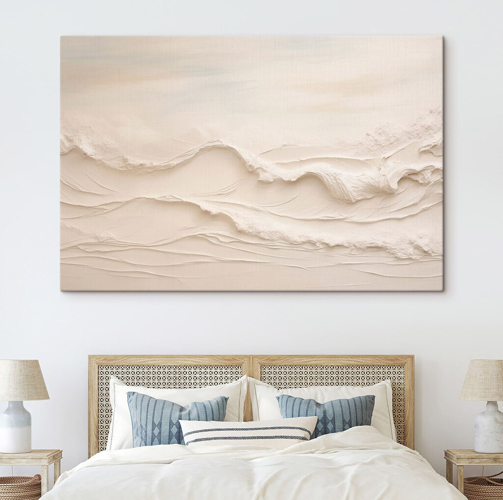 Ondas claras sobrepostas — interior 1