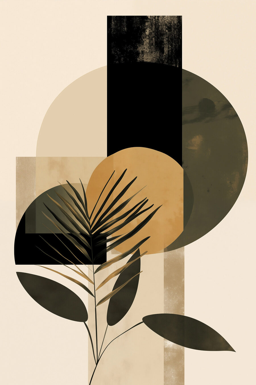 Folha de palmeira — design completo