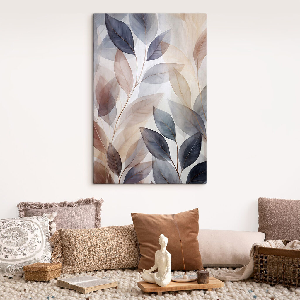 Folhas em caules longos — interior 2