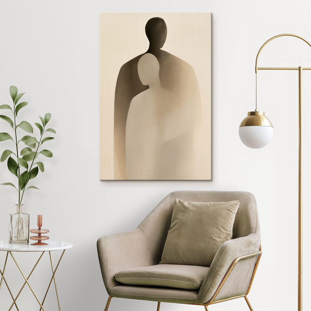 Sombra de uma figura — interior 1