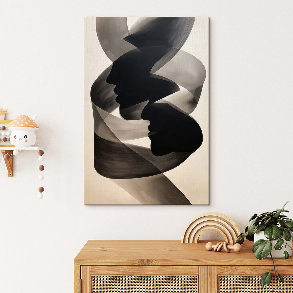 Rostos entre véus pretos — interior 2