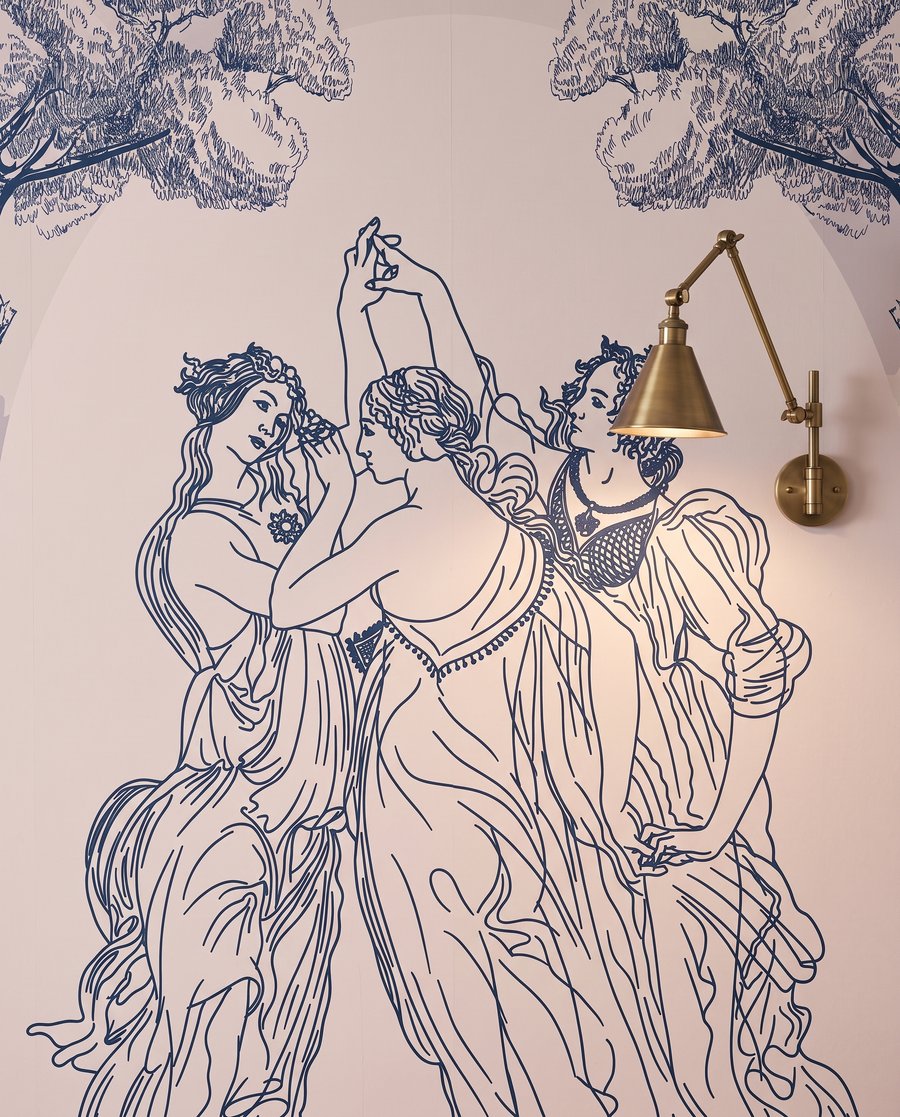 Dança sob copas altas — detalhe