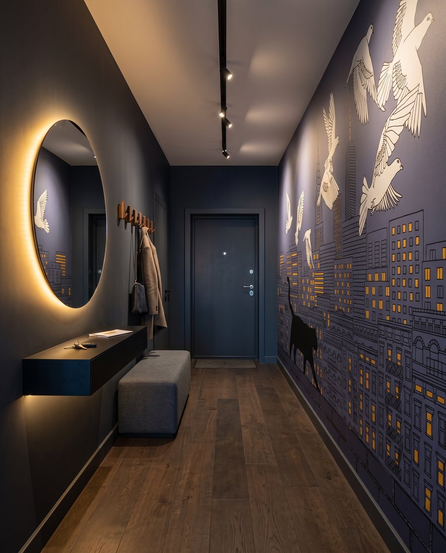 Gato sobre os telhados — interior 5