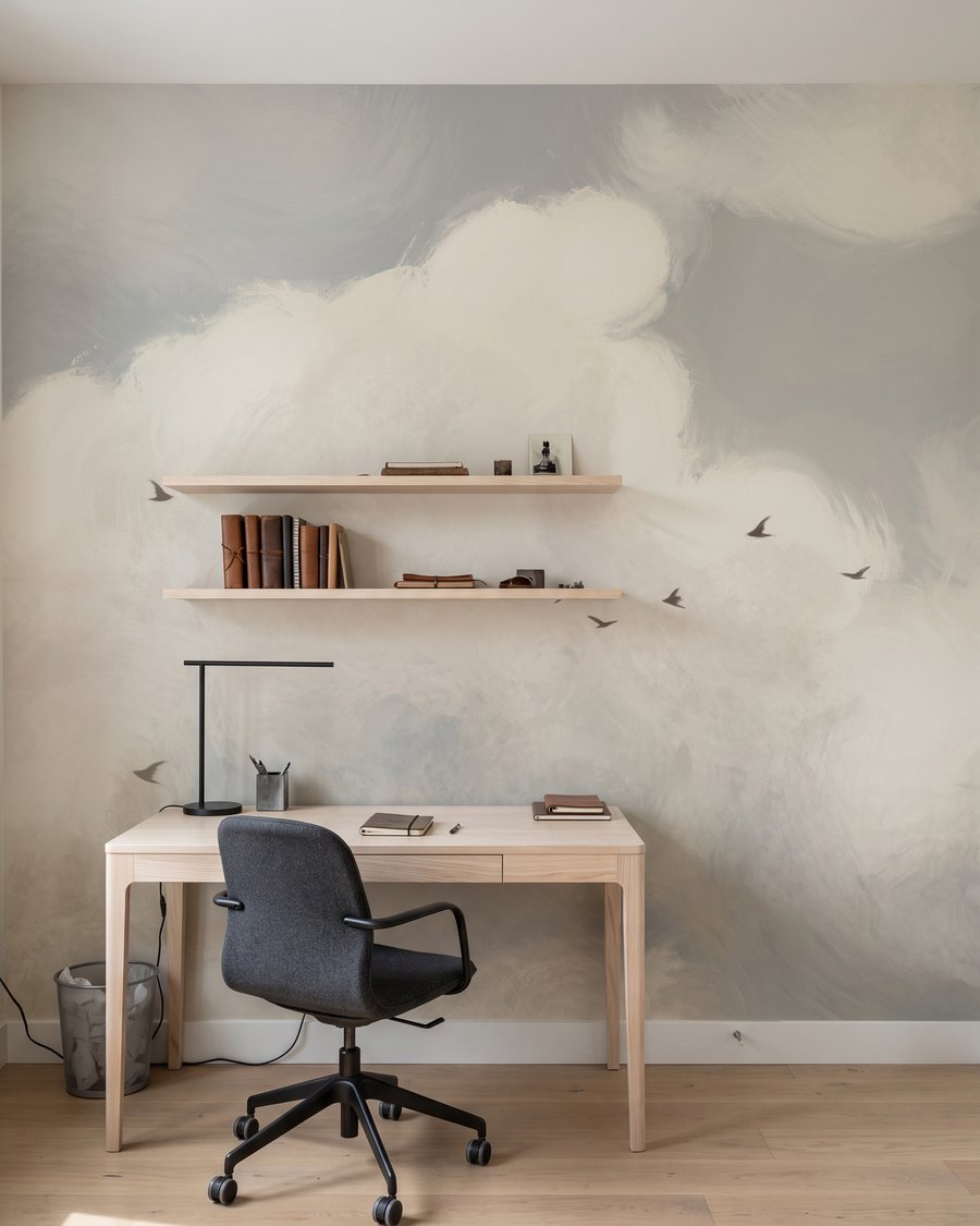 Pássaros sob as nuvens — interior 5