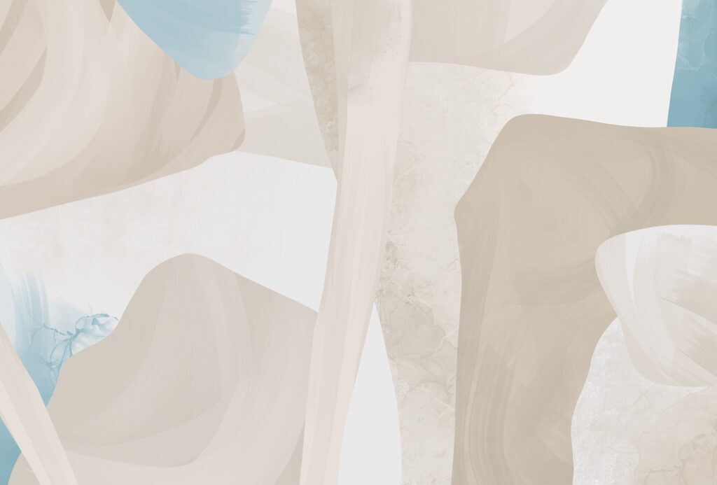 Formas pastel suaves — design completo