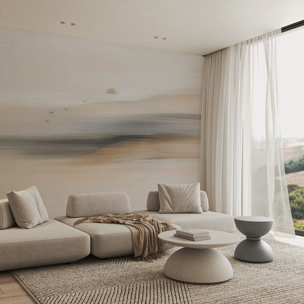 Pássaros junto às margens — interior 3