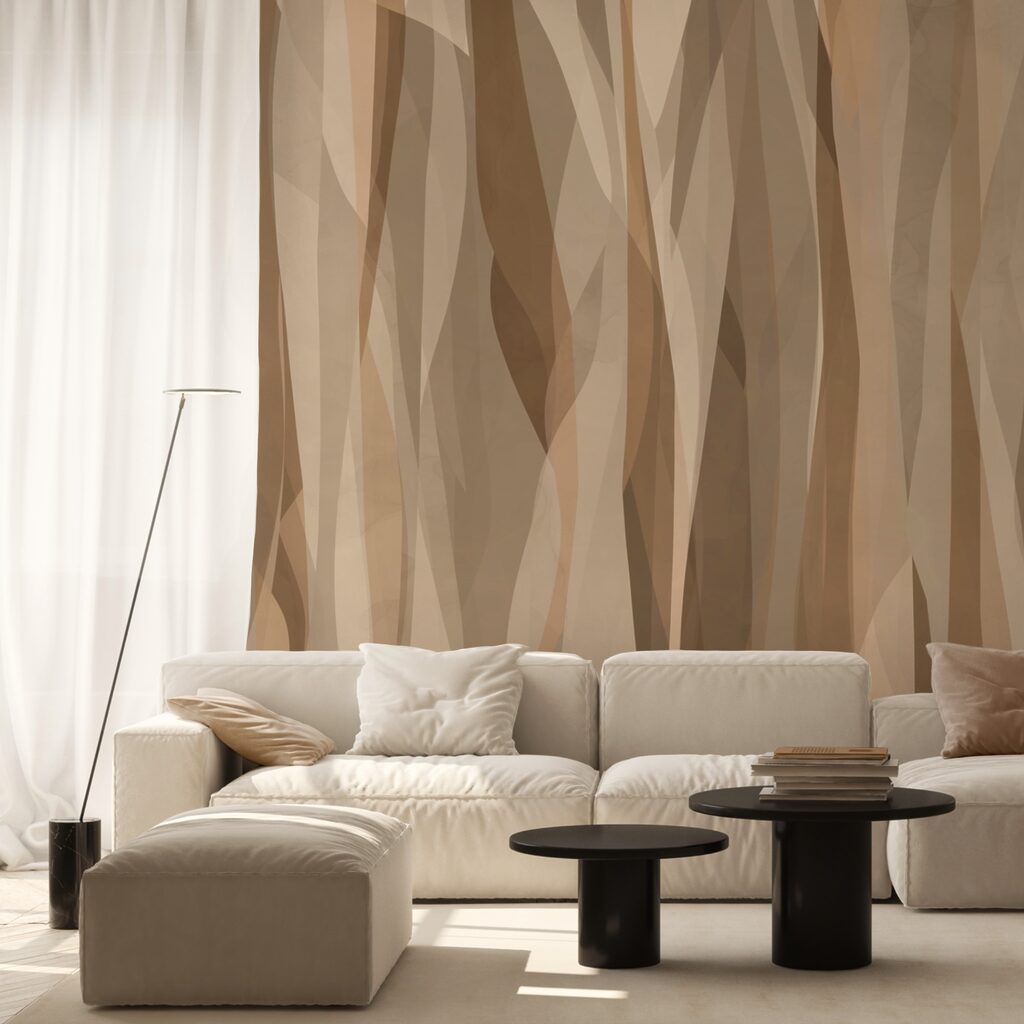 Faixas estreitas terrosas — interior 1