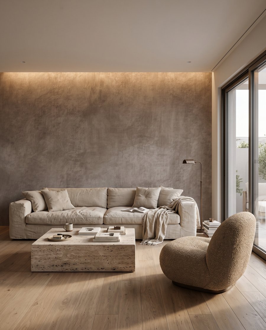 Marcas suaves em patina — interior 1