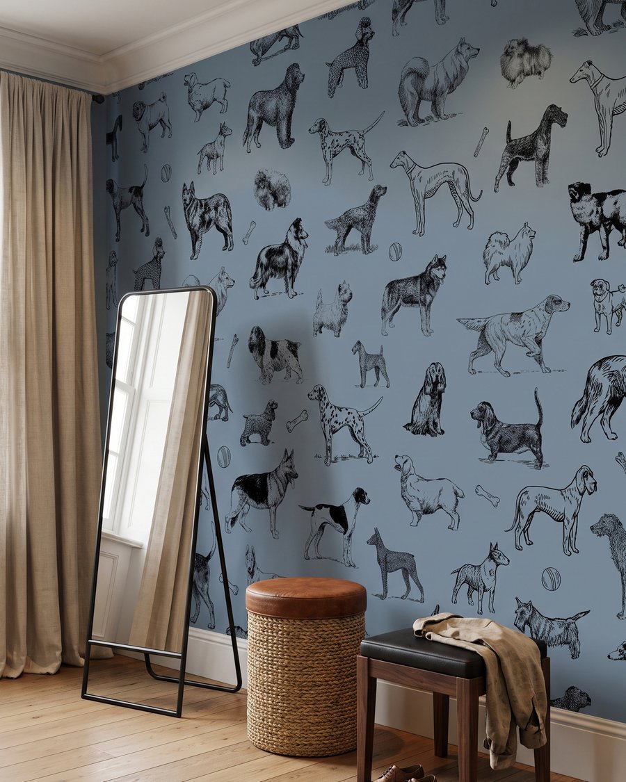 Cães em traços finos — interior 1