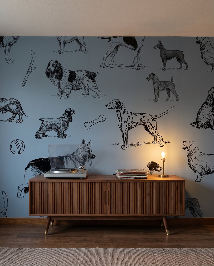 Cães em traços finos — interior 3