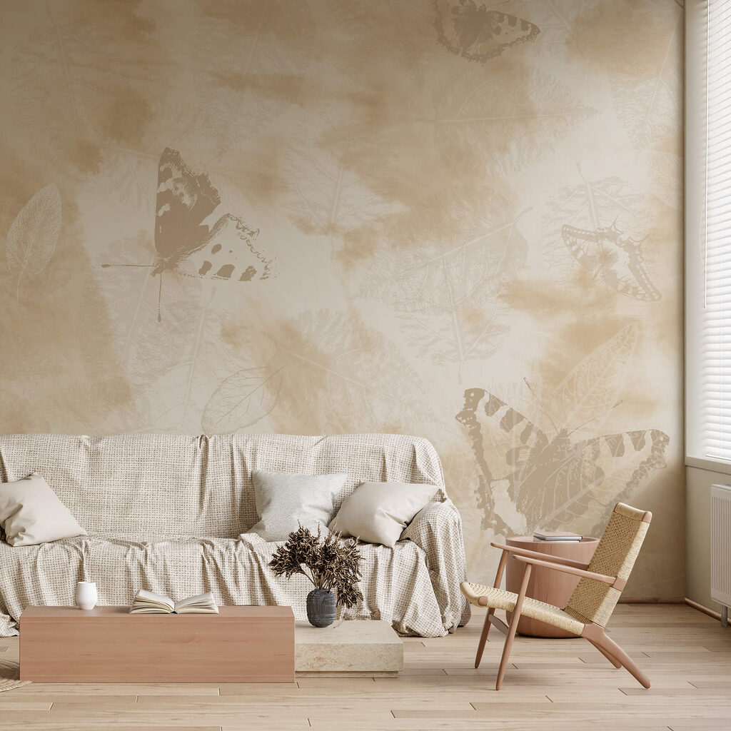 Borboletas entre manchas claras — interior 2