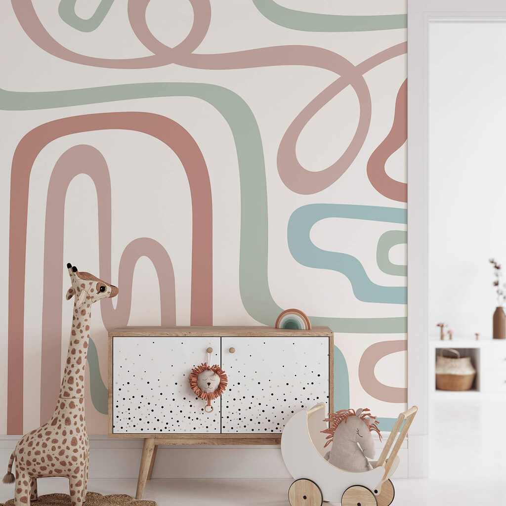 Linhas suaves em pastel — interior 1