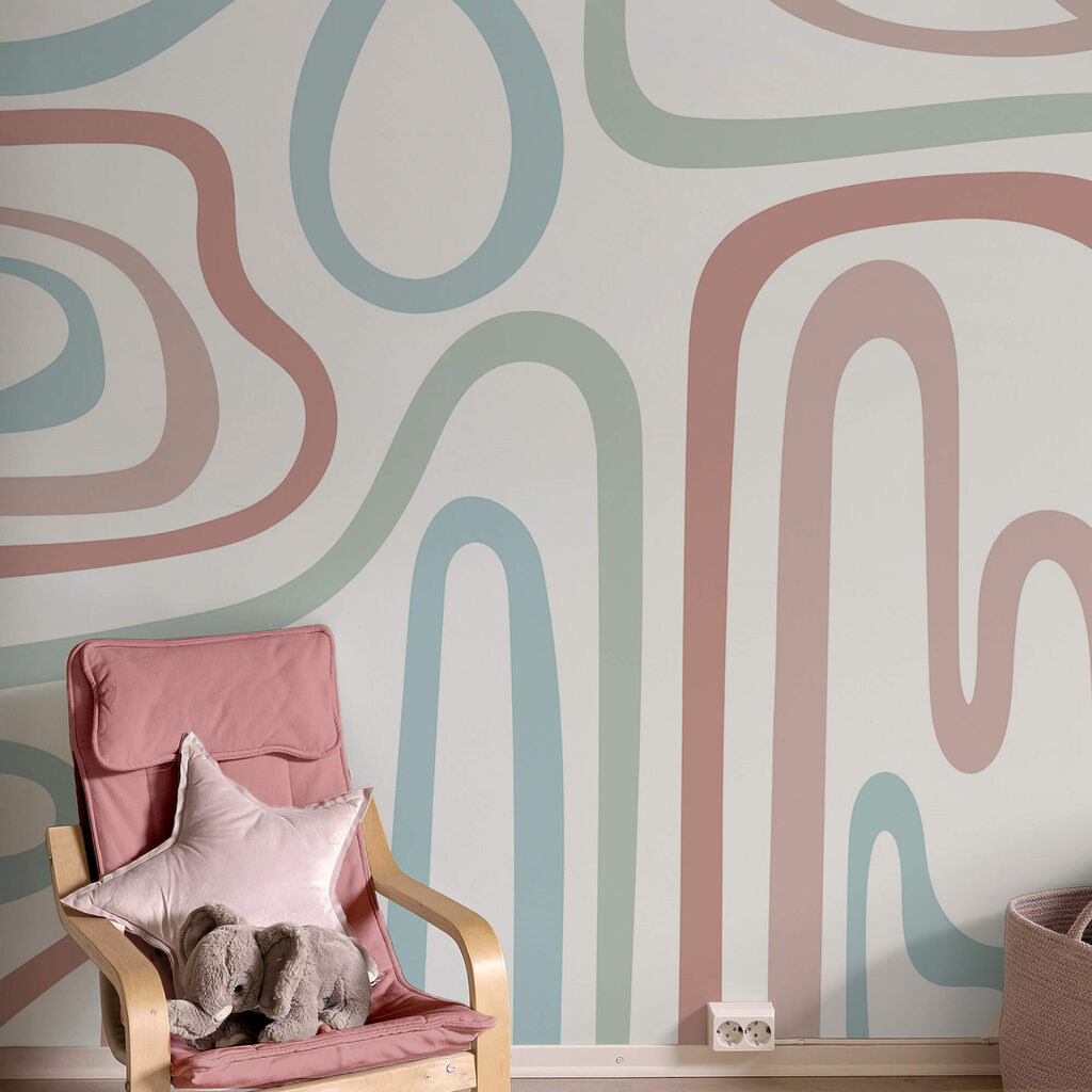 Linhas suaves em pastel — interior 2