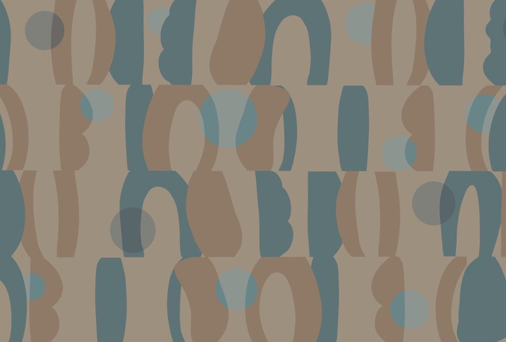 Blocos redondos em pastel — design completo