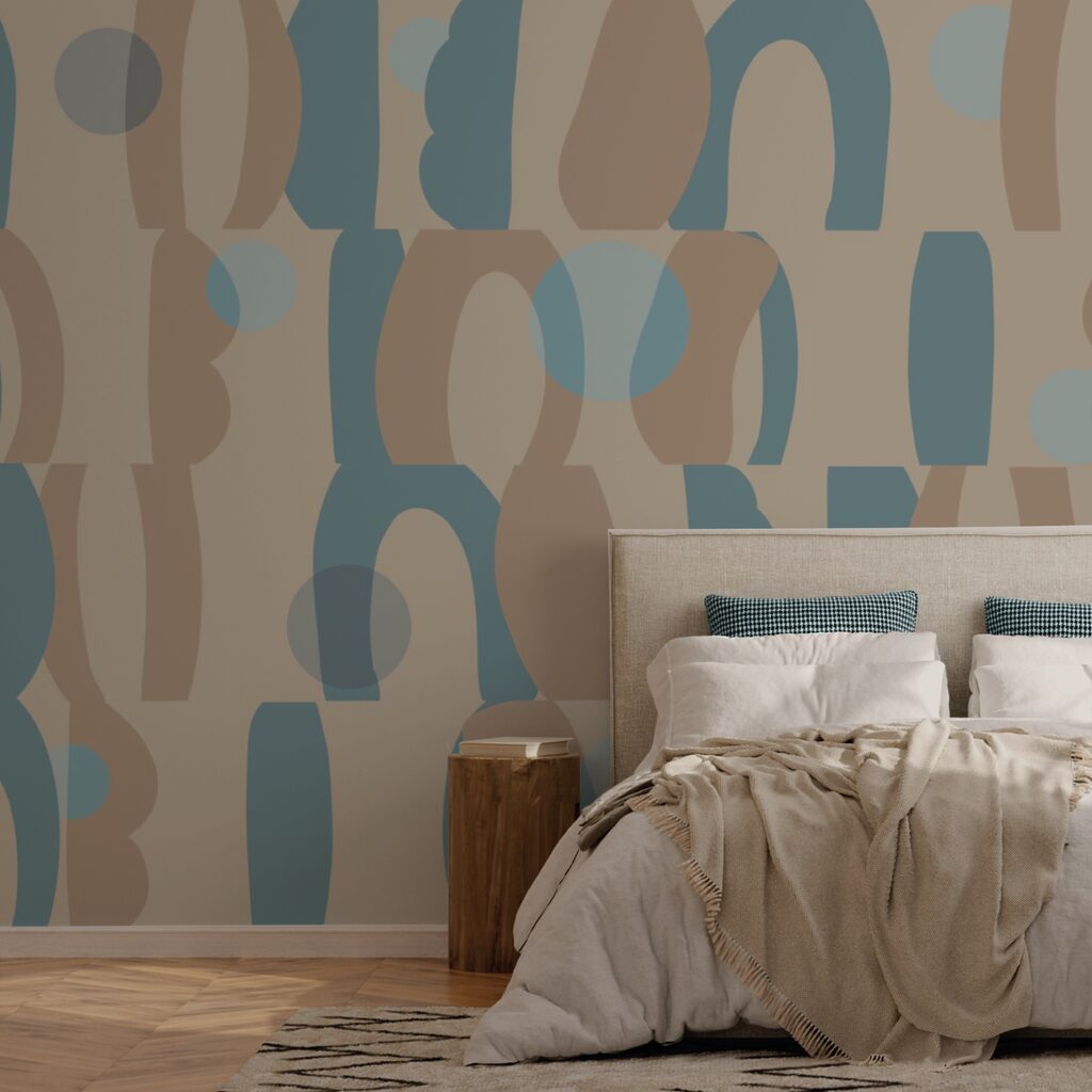 Blocos redondos em pastel — interior 2