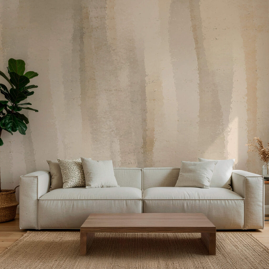 Faixas verticais esbatidas — interior 1