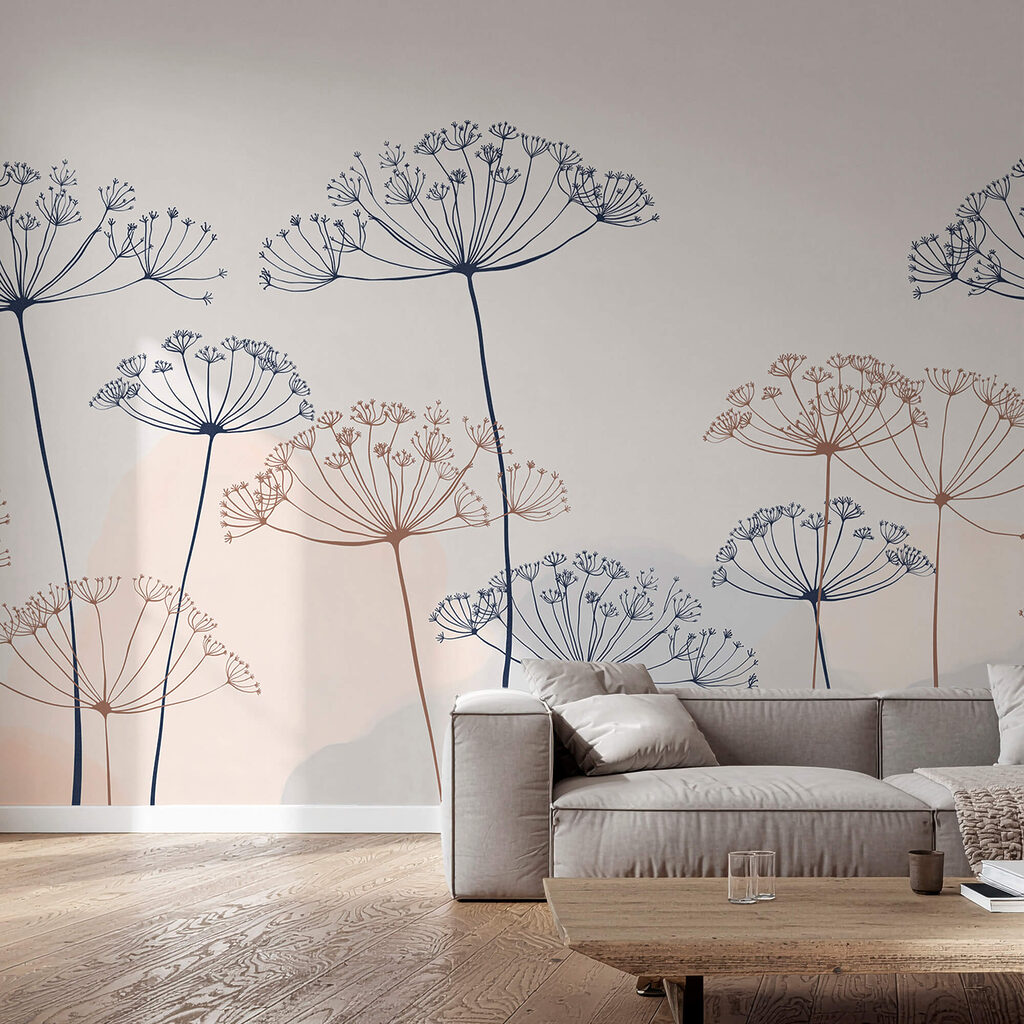 Umbelas em alturas diferentes — interior 1