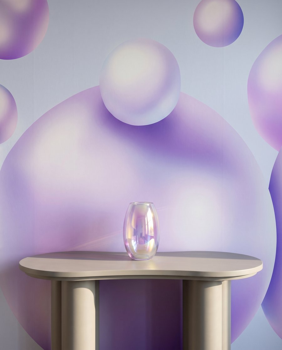 Bolhas brilhantes a flutuar — interior 4