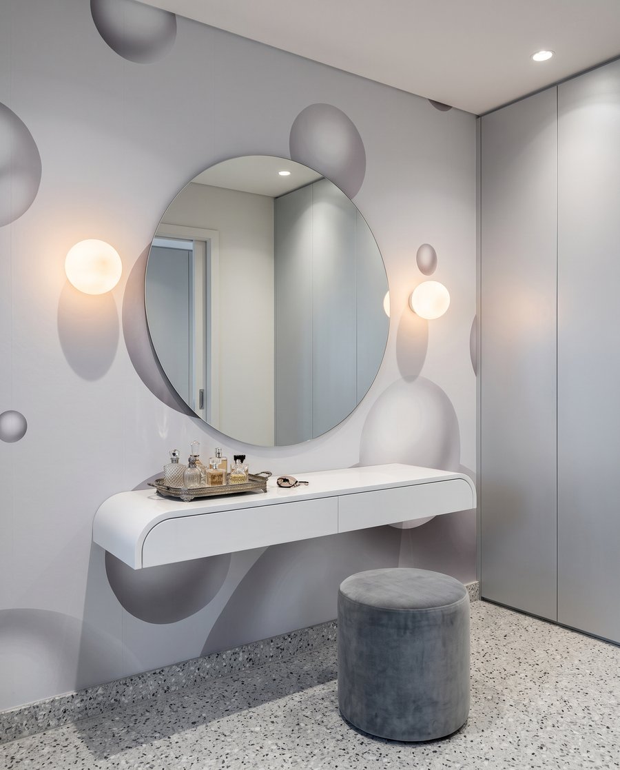 Bolhas brilhantes a flutuar — interior 2