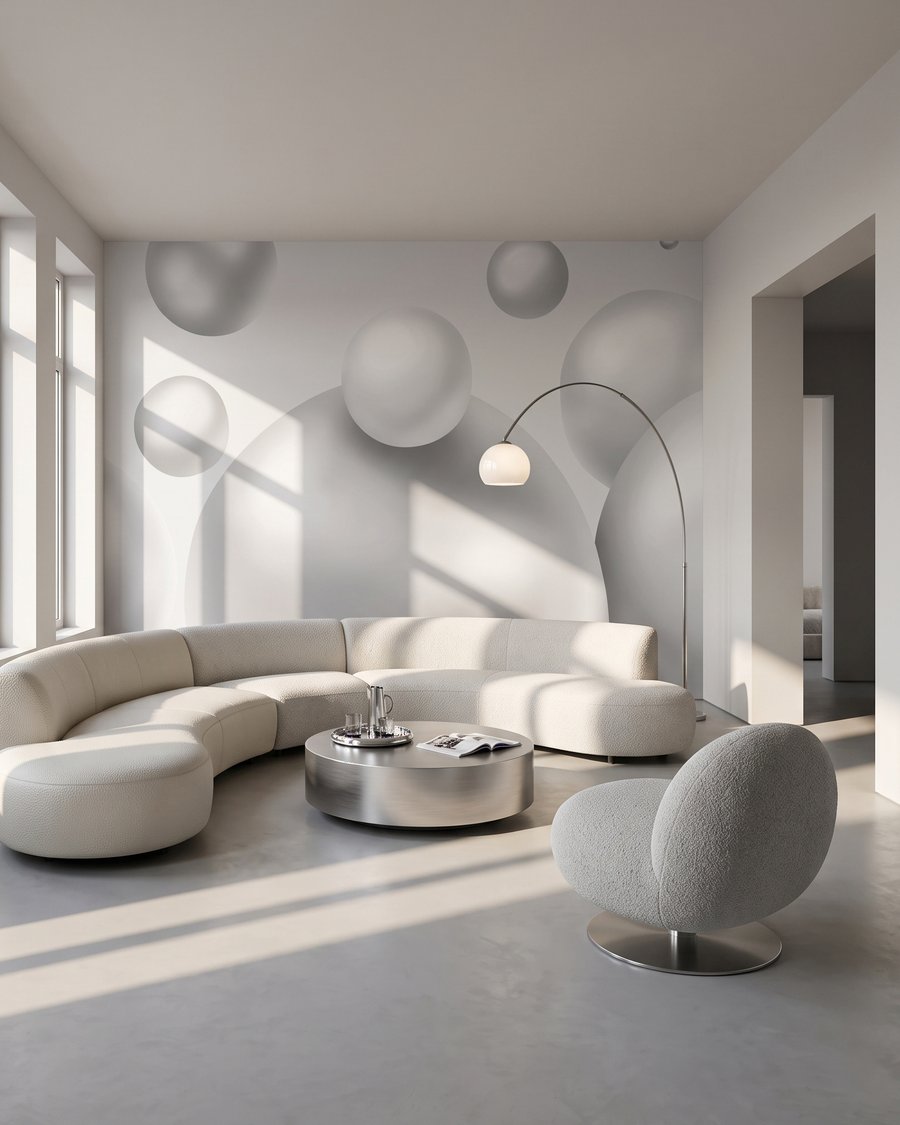 Bolhas brilhantes a flutuar — interior 3
